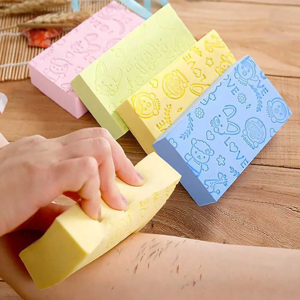 

4PCS Mud Ash Sponge Soft Bath Rub Take Sponge Cuozao Artifact Nothing Smell Cognitive Floating Toy Mouthwash Cups Household#40
