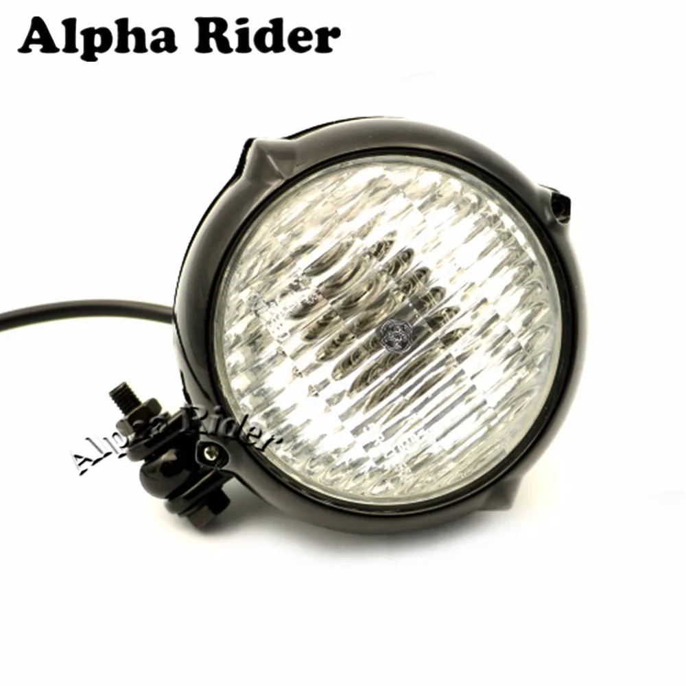 Винтажный стиль мотоциклетная фара для Harley Sportster Touring Bobber Chopper Cruiser Ретро Кафе Racer