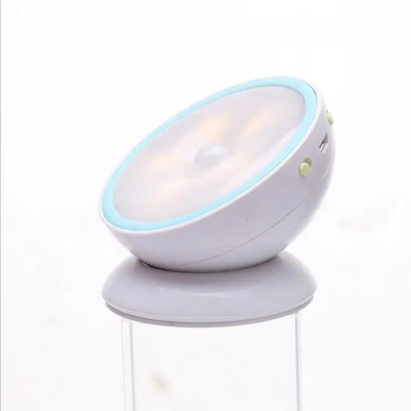 360 градусов вращения движения Сенсор свет Cordless Перезаряжаемые светодиодный