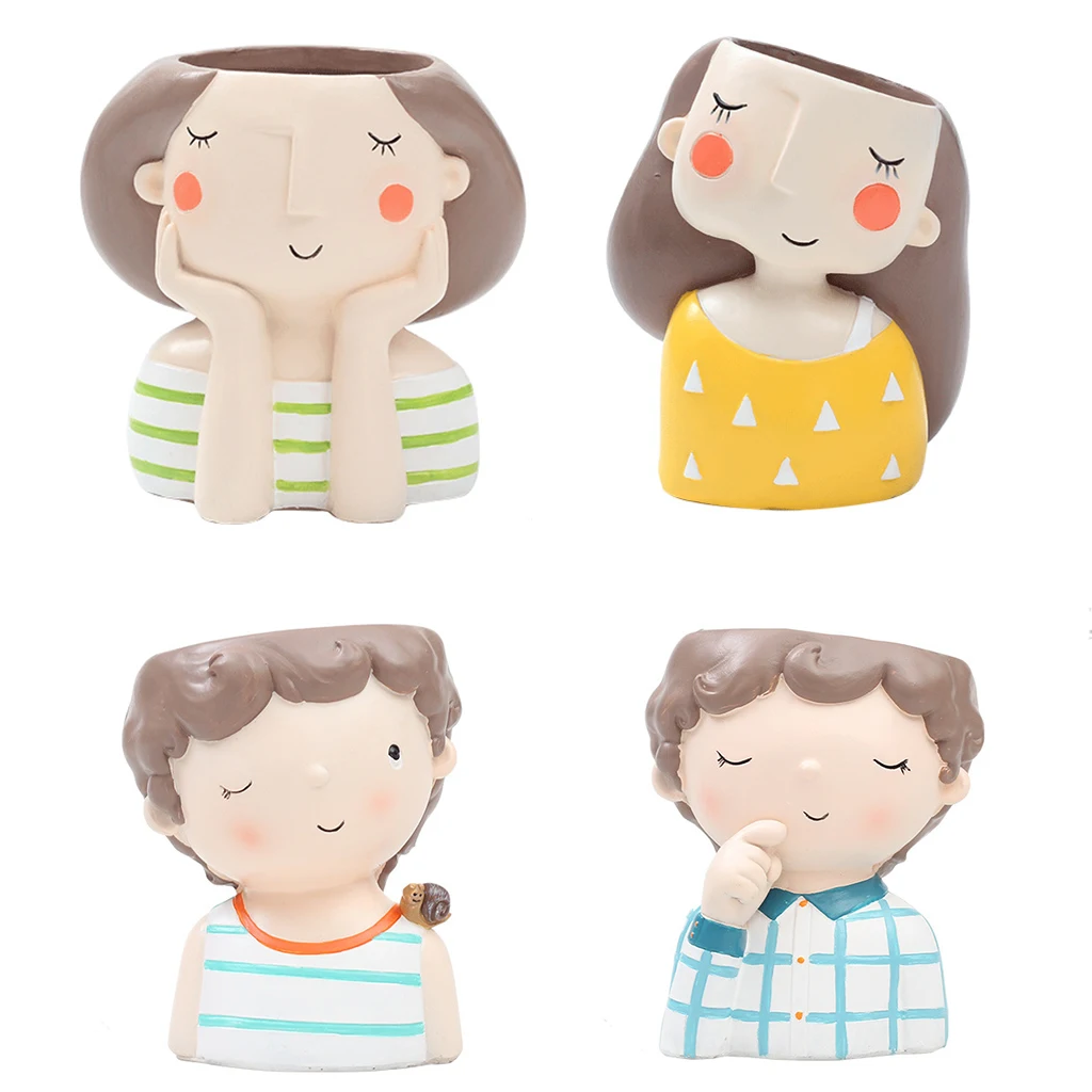 2019 цветы для дома и сада домашний декор горшок милая девушка цветочный