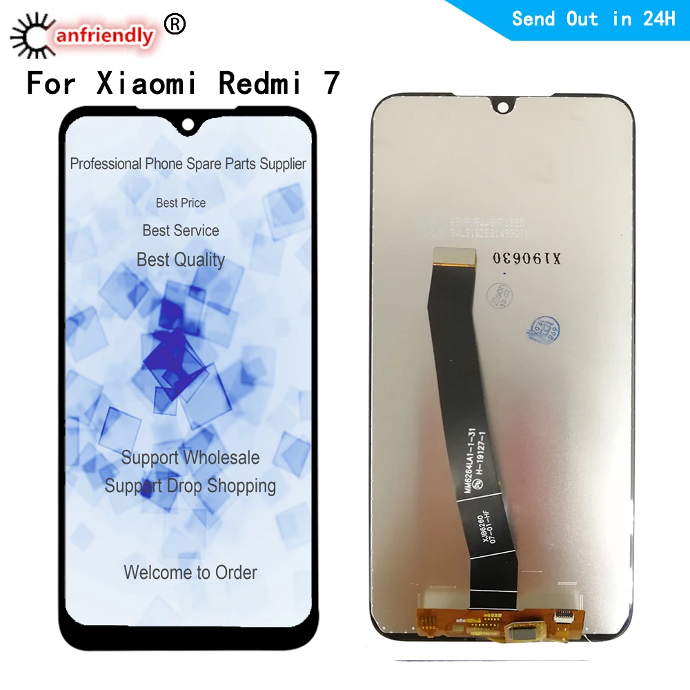 

6.26" For Xiaomi redmi 7 LCD Display+Touch panel Screen Digitizer Assembly Replacement Accessories for xiaomi redmi7