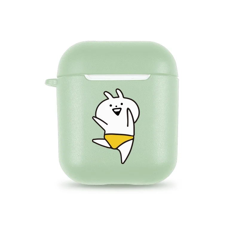 N Чехол для наушников с рисунком Шиба-ину для Apple Airpods 1, беспроводные наушники с Bluetooth, чехол для наушников Airpods 2, зарядный чехол для наушников s - Цвет: N