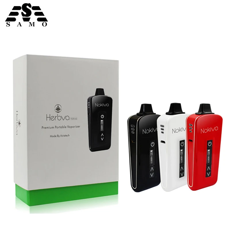 Оригинальный Nokiva испаритель электронная сигарета сухой травы vape ручка 2200 мАч