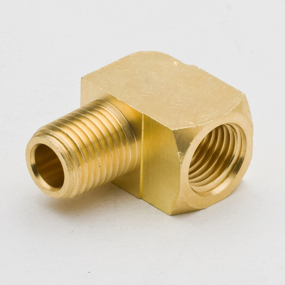 Набор из 2 латунных фитингов для труб 90 градусов уличные налокотники адаптер 1/8