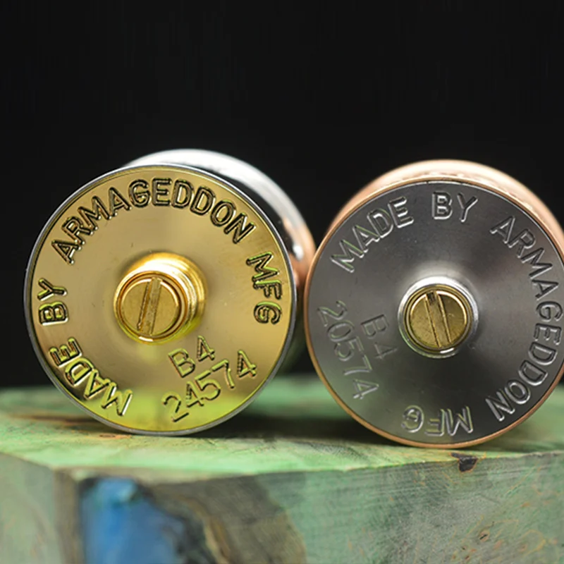 100% оригинал Apocalypse GEN 2 RDA с покрытием из красного золота диаметр 24 мм одной стороны