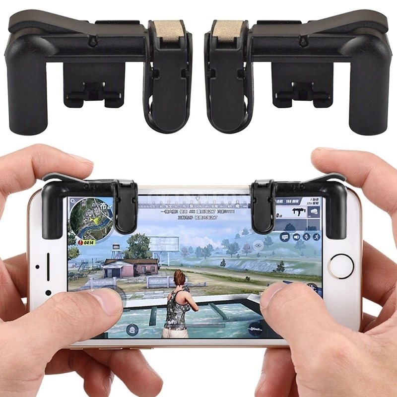 

100Pair Knives Out Rules of Survival Mobile Game Fire Button Aim Gaming Trigger L1R1 Shooter Controller PUBG V3.0 Gamepad