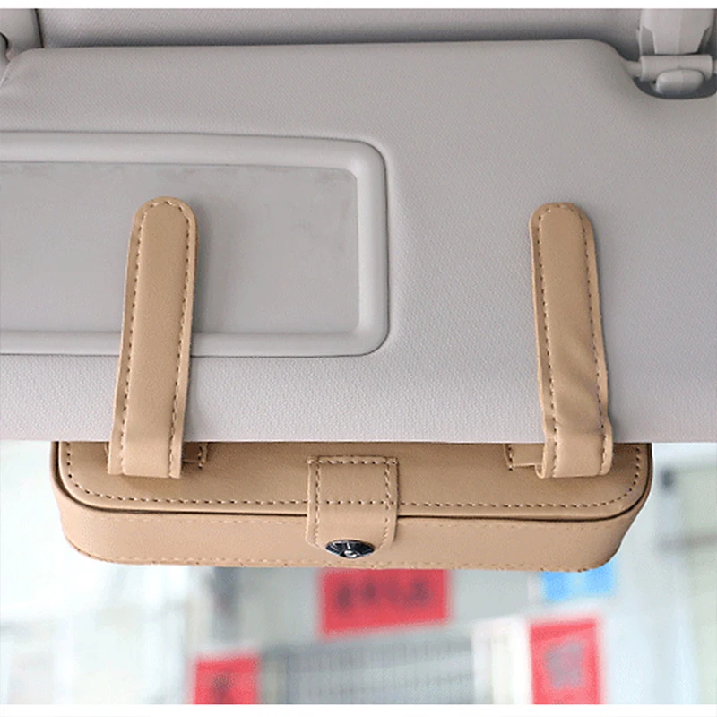 Высококачественная автомобильная коробка для салфеток с солнцезащитным