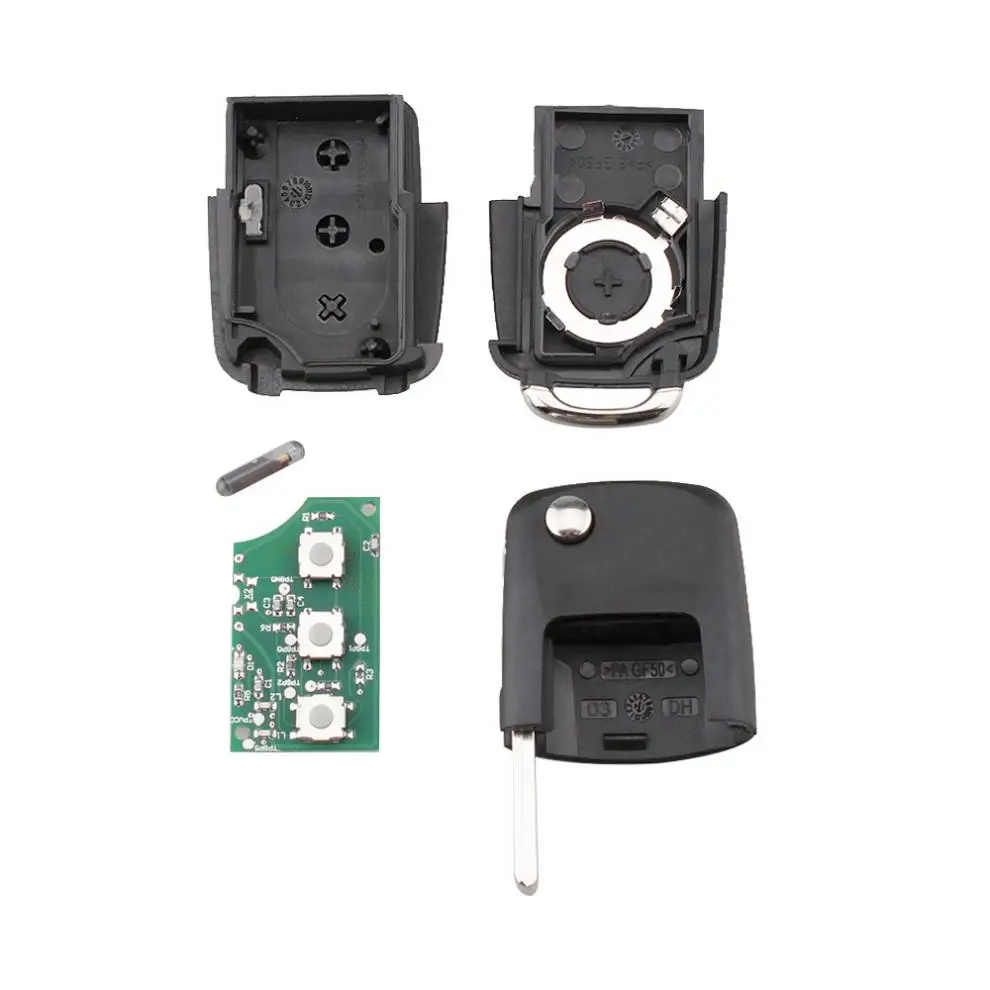 Автомобильный Брелок дистанционного управления с ключом 434 МГц 3 кнопки без ключа