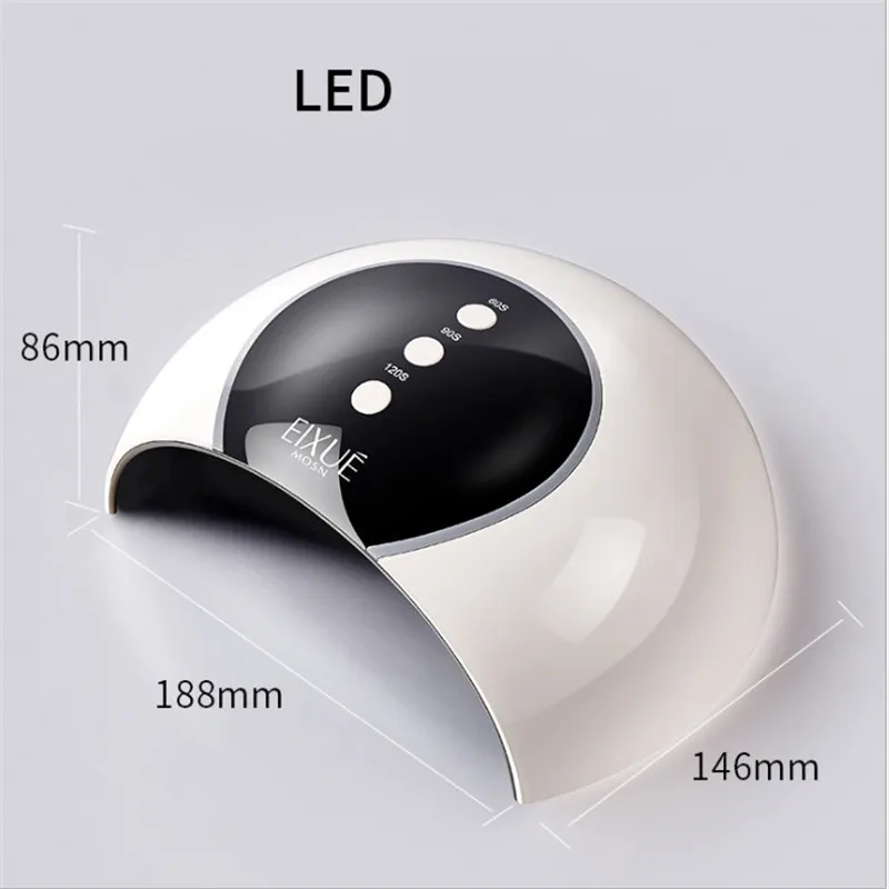 

Nail Phototherapy Machine Nail Polish Glue Lamp Intelligent Induction Quick Dry Phototherapy Lamp Led Dryer Nail Light