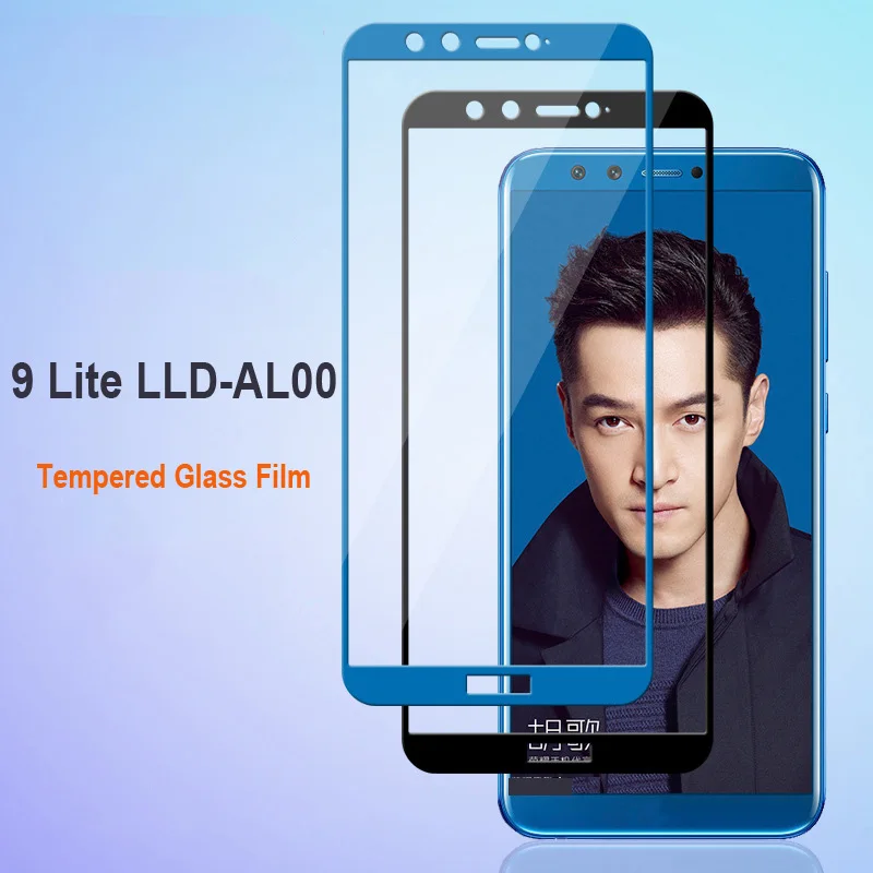 

5,65 ''для Huawei Honor 9 Lite Высокое качество взрывозащищенное Закаленное стекло полное покрытие защитная пленка цветная стеклянная пленка