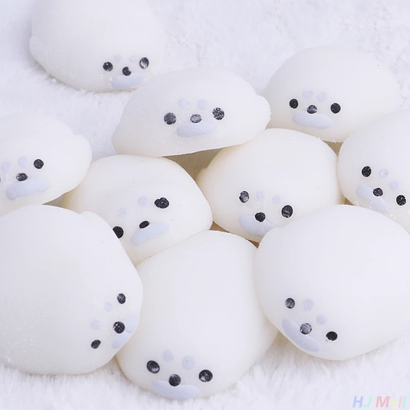 Милый растягивающийся японский морской лев Mochi сжимаемая игрушка ремешки для
