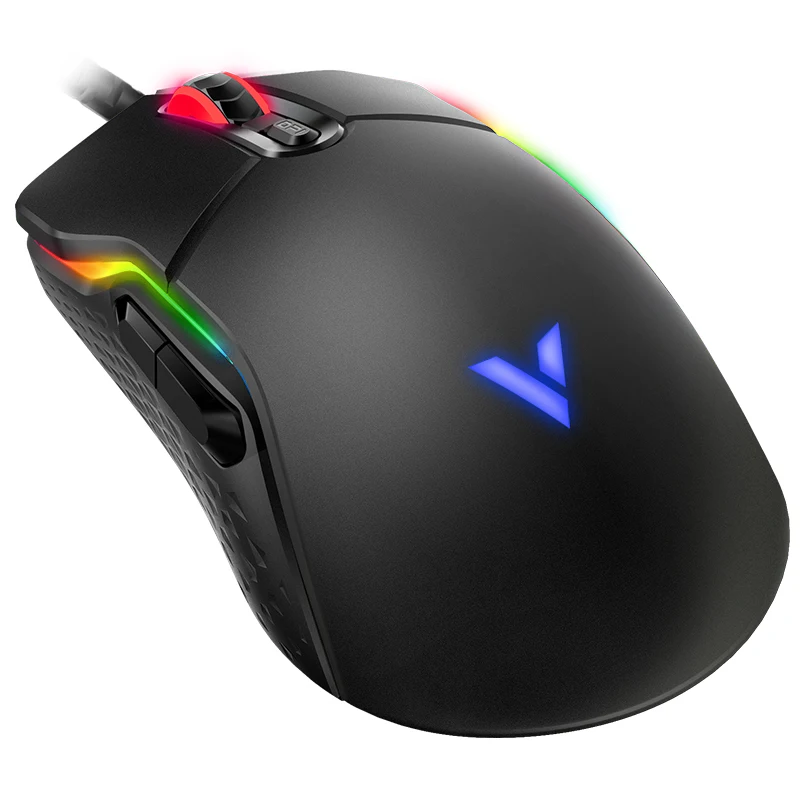 Проводная игровая мышь Rapoo 16000DPI 400IPS ИК оптический датчик настраиваемый чип VT RGB