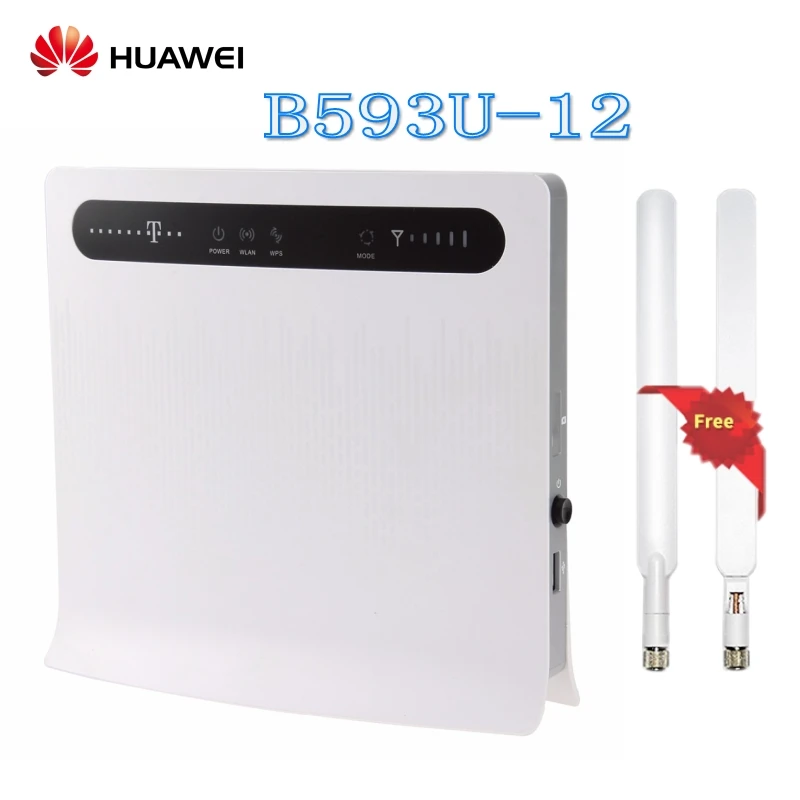 Разблокированный Huawei B593 B593u 12 4G LTE 100 Мбит/с CPE маршрутизатор с слотом для sim карты