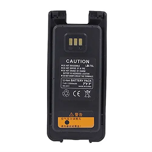 TYT MD-2017 Walkie Talkie батарея 2200mAh Емкость для двухстороннее радио аксессуары |