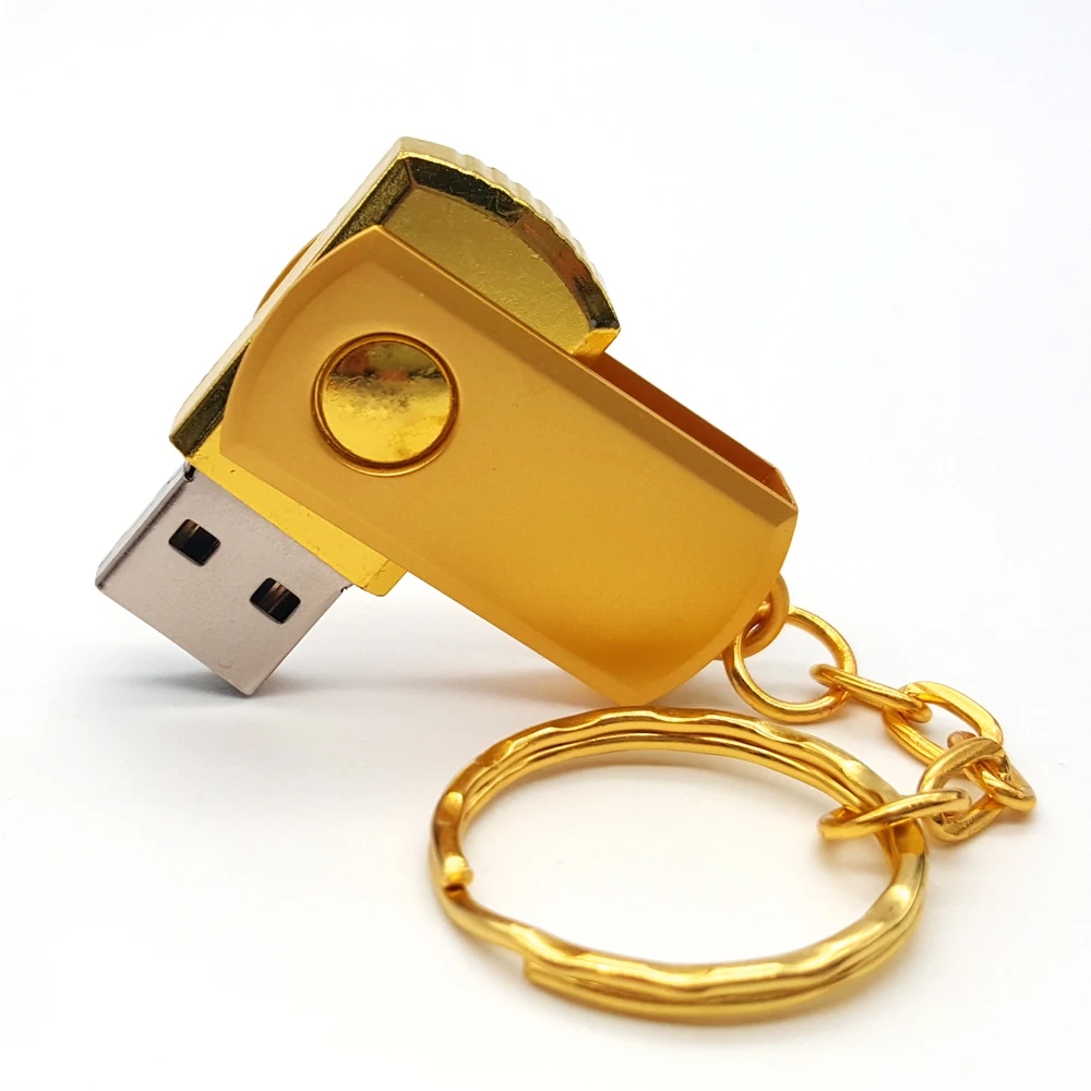 Бесплатная OTG адаптер USB 3 0 флешки Горячая продажа металлические поворотные 4G 8G 16G