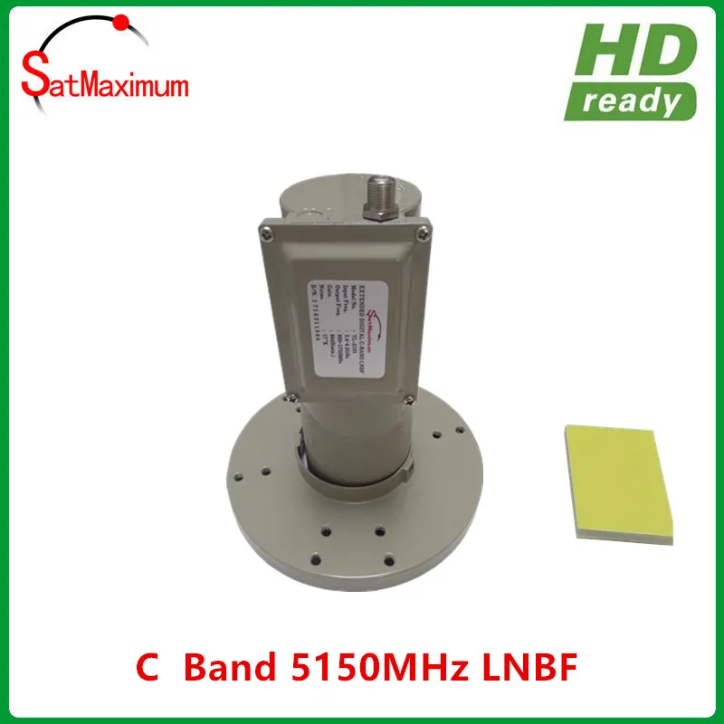 Цифровой спутниковый c band тарелка LNB один выход HD круговая/линейная полярность LNBF