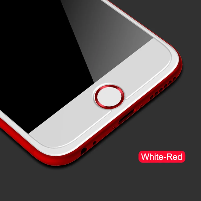 Красочные сенсорные ID Главная Кнопка Наклейка для iPhone 5 5S 6 6s 7 8 plus Boto para pegatina Идентификация отпечатков пальцев