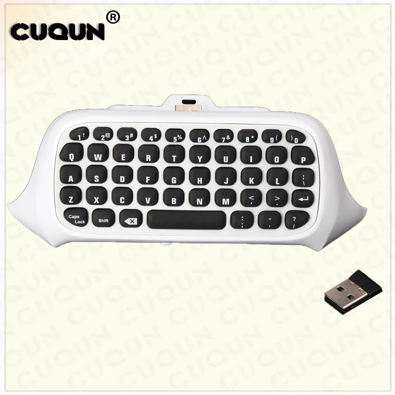 Мини 2 4G Беспроводная клавиатура с 47 клавишами Chatpad usb приемником для Xbox One тонкий