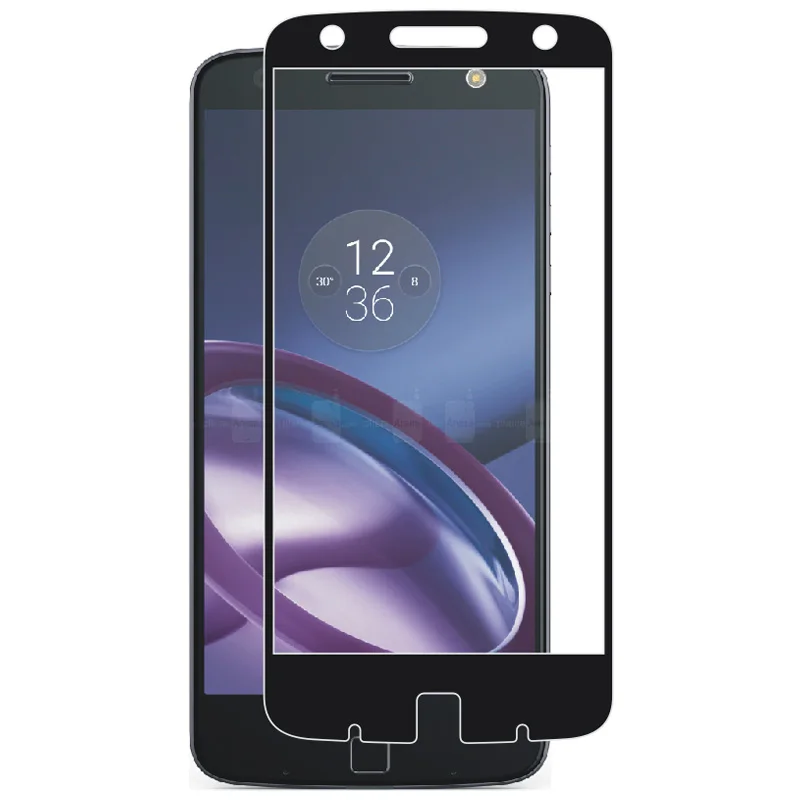 3D закаленное стекло для Motorola Moto Z Force Полное покрытие экрана Взрывозащищенная