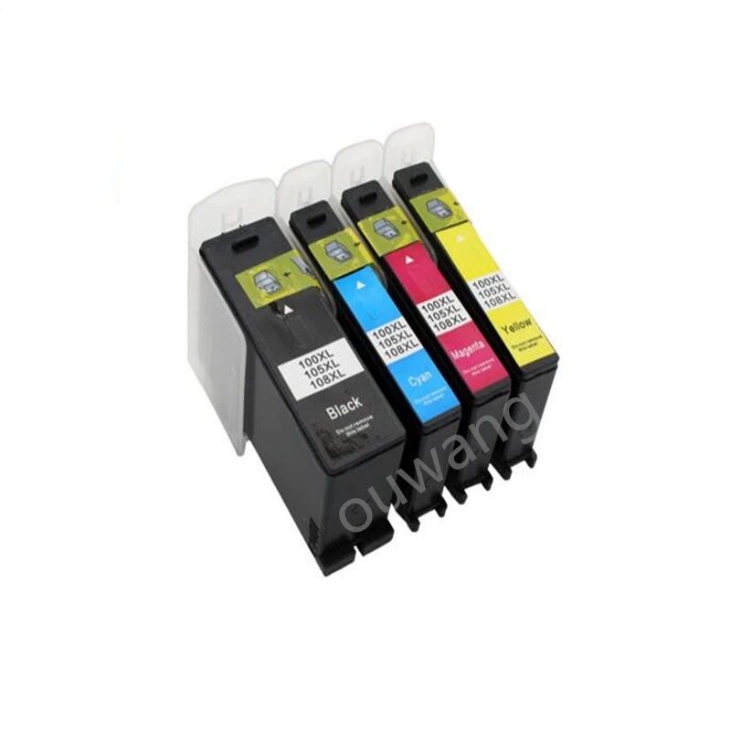 Совместимый чернильный картридж для Lexmark 100 100XL 108XL S305 S405 S505 S605 Pro205 Pro705 Pro805 Pro905 708 208