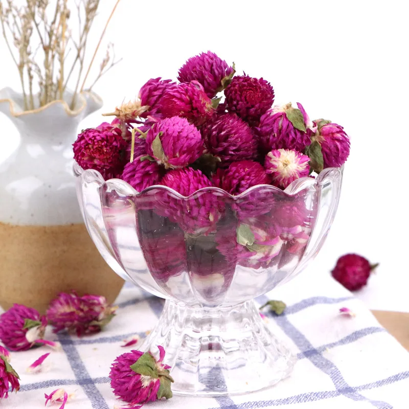 Сушеные Gomphrena Globosa цветок натуральный глобус амарант цветок для ювелирных изделий из смолы прессованные цветы DIY саше для изготовления конфетти 25 г