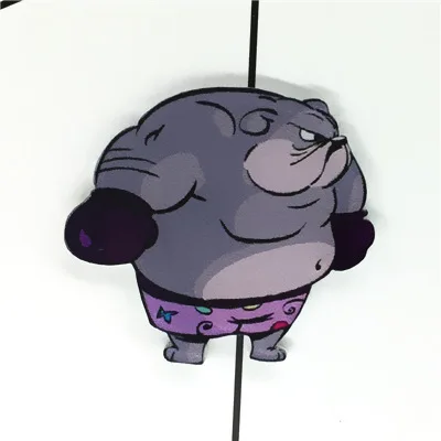 1 шт. Живопись Животные значки с героями мультфильмов для одежды Акриловые Броши