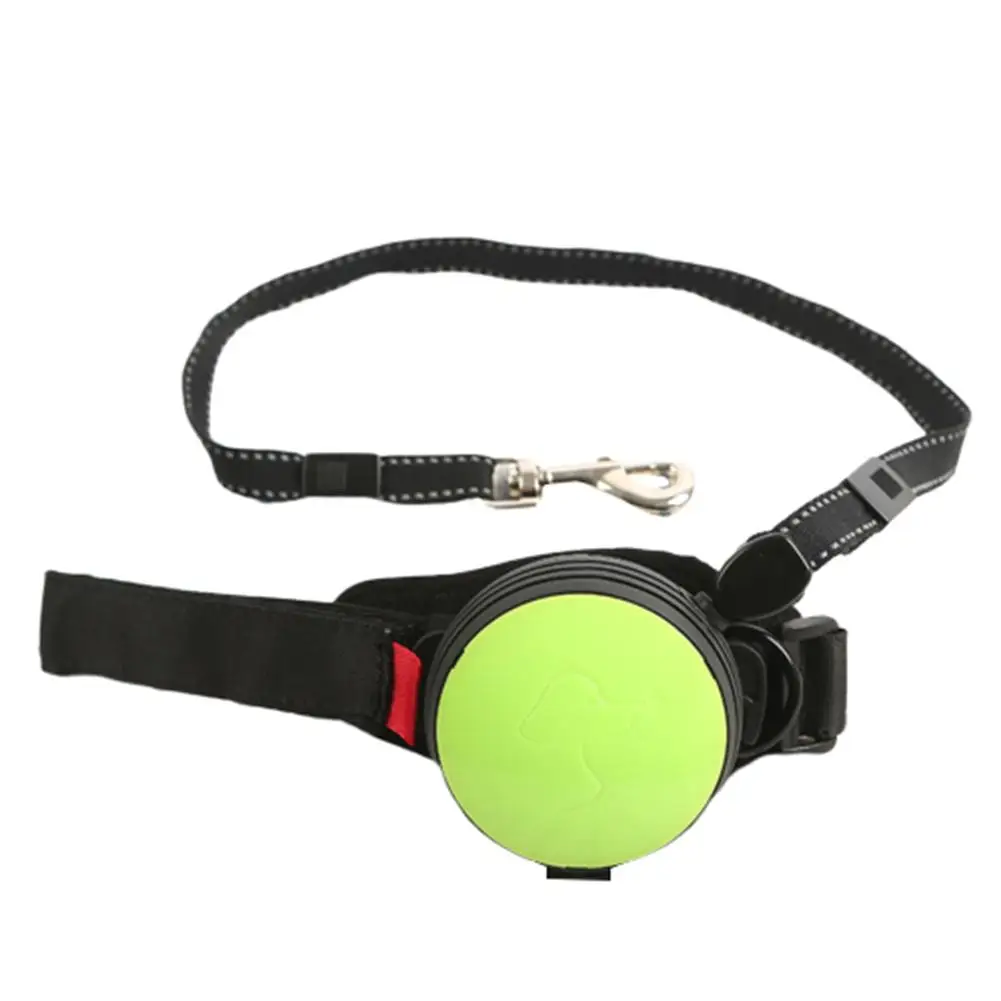 Green Громкой связи Bluetooth гарнитура для наручные Втягивающийся поводок для собак, поводок для домашних животных тяговых канатов Регулируемый 3M терьер пояс для поводка ремешок на запястье, для бега, пробежек, собачий продукт - Цвет: Green