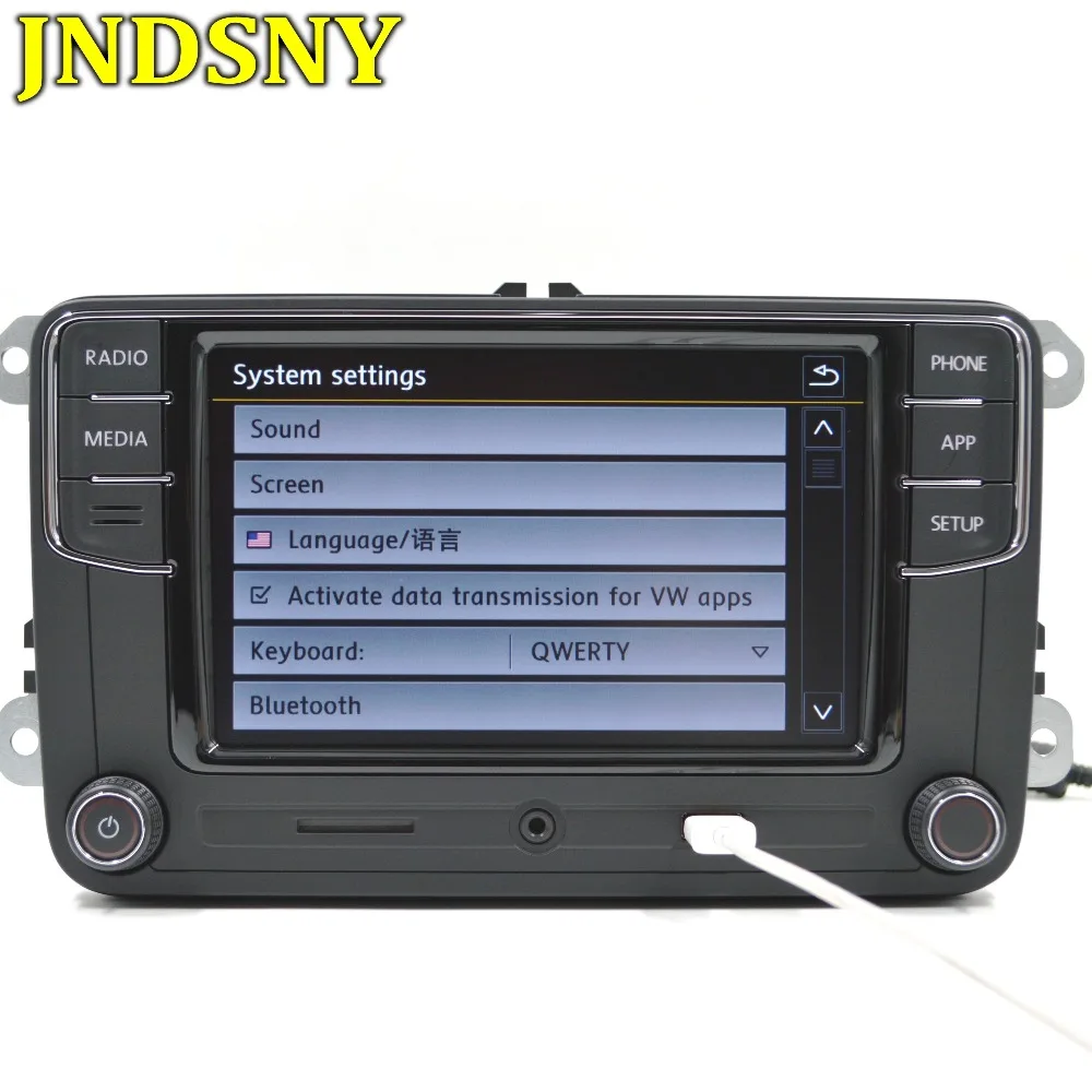 JNDSNY RCD330g CarPlay RCD330 Plus CarPlay автомобиль MIB радио для VW Golf 5 6 Jetta MK5 MK6 CC Tiguan Passat B6 B7 Polo 6RD035187B