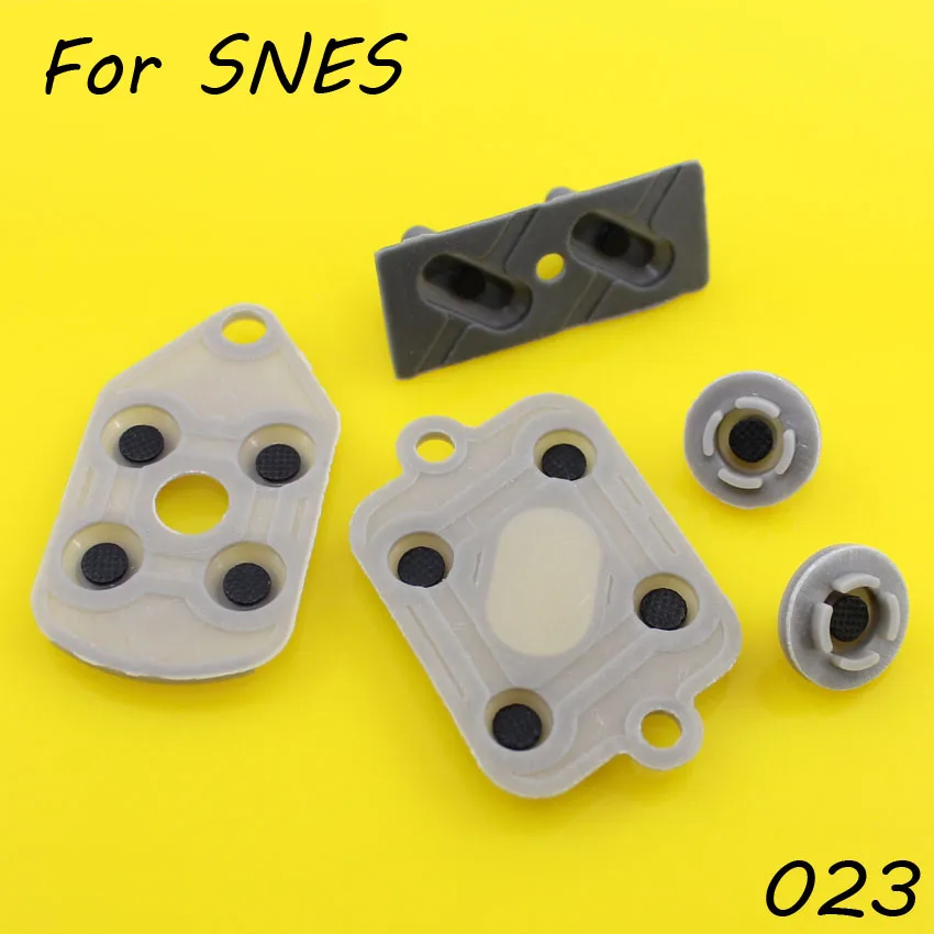 1 комплект для Super Nintendo SNES Проводящие резиновые силиконовые прокладки контроллер