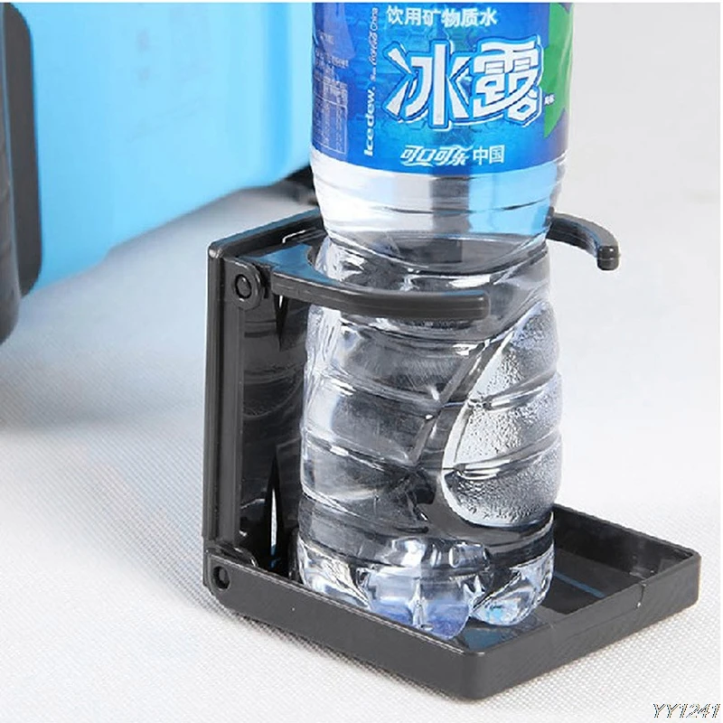 Черная Складная чашка для напитков держатель бутылки подставка автомобиля Авто