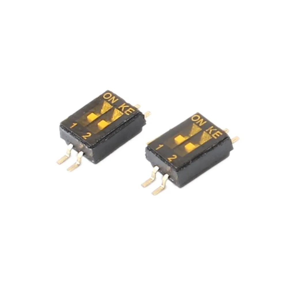 Коммутатор SMT SMD 5 шт./лот типа слайд шаг 1 27 мм 2 ряда 4 контакта положения/8