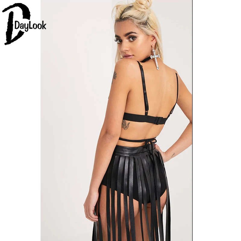 DayLook Лето Cami шикарные девушки майки Топ Для женщин со стильным поперечным