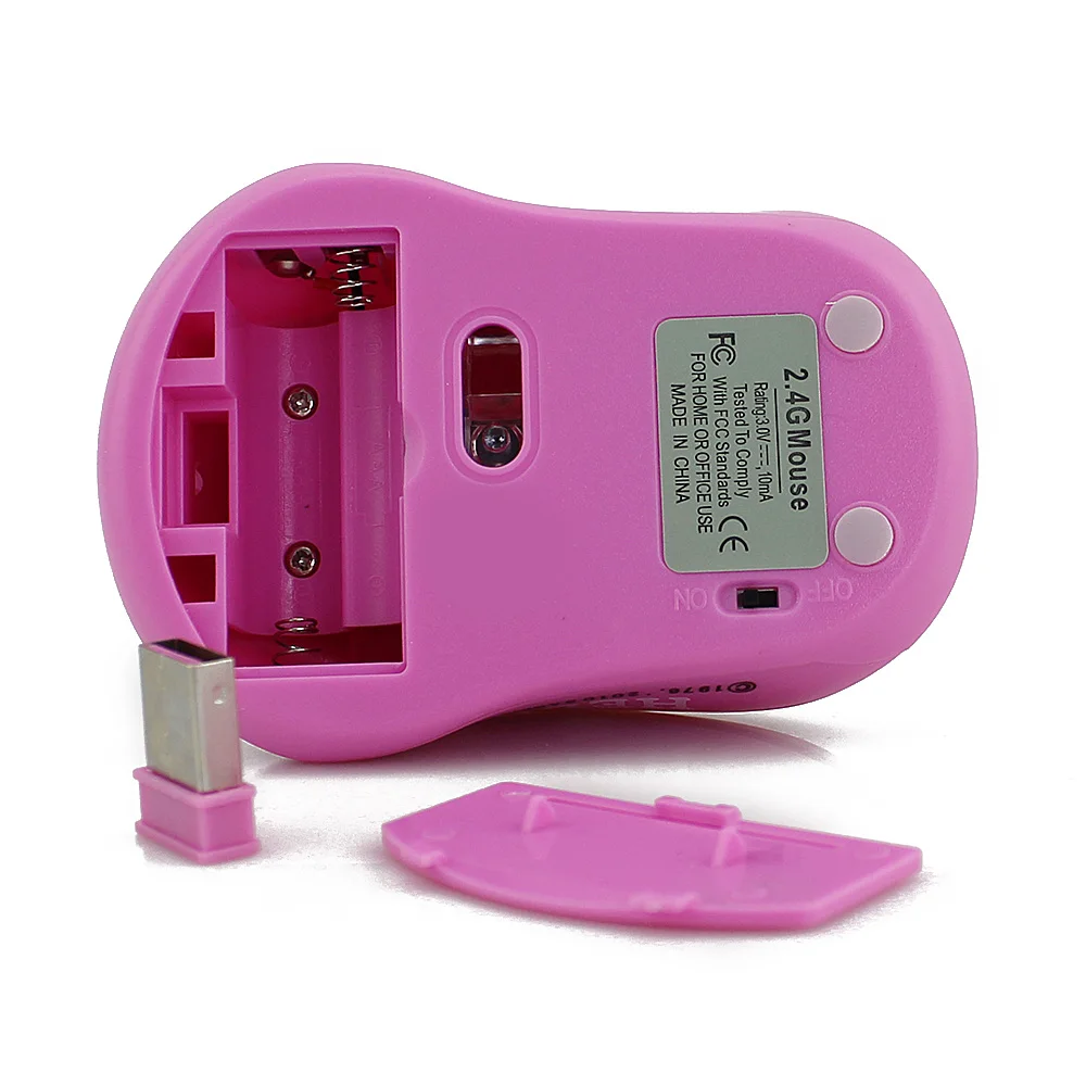 Горячие продажа 2.4 Г USB Игровая Мышь Сем Fio 800-1000-1600 ТОЧЕК/ДЮЙМ Hello Kitty Мыши
