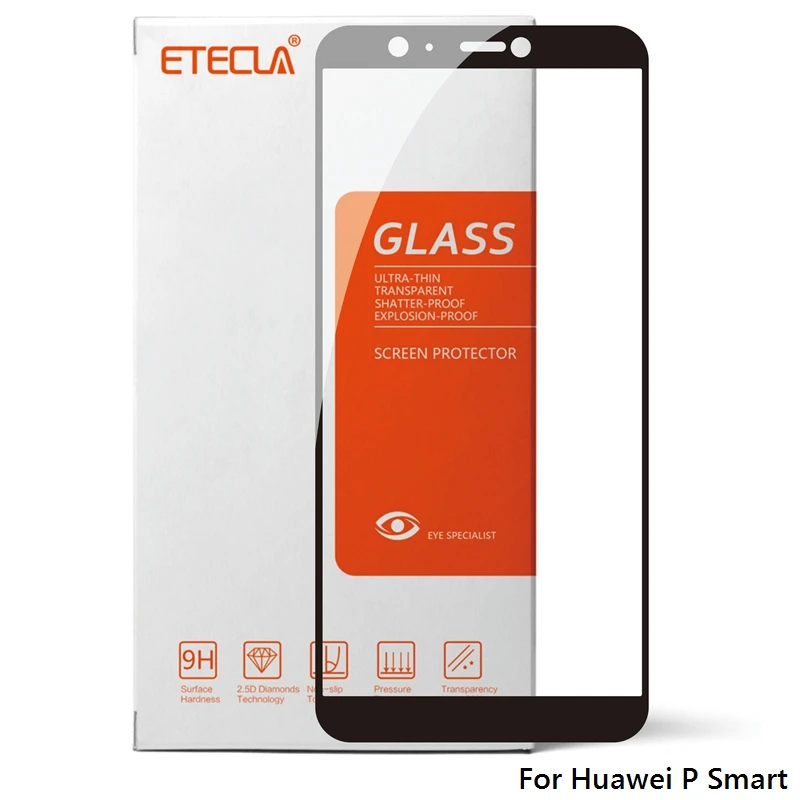 Для Huawei P Smart Glass закаленное стекло для защита экрана 0 26 мм 9h Защитная стеклянная