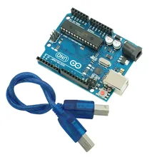 UNO R3 для arduino MEGA328P ATMEGA16U2 1 шт. макетная плата + кабели|Запасные