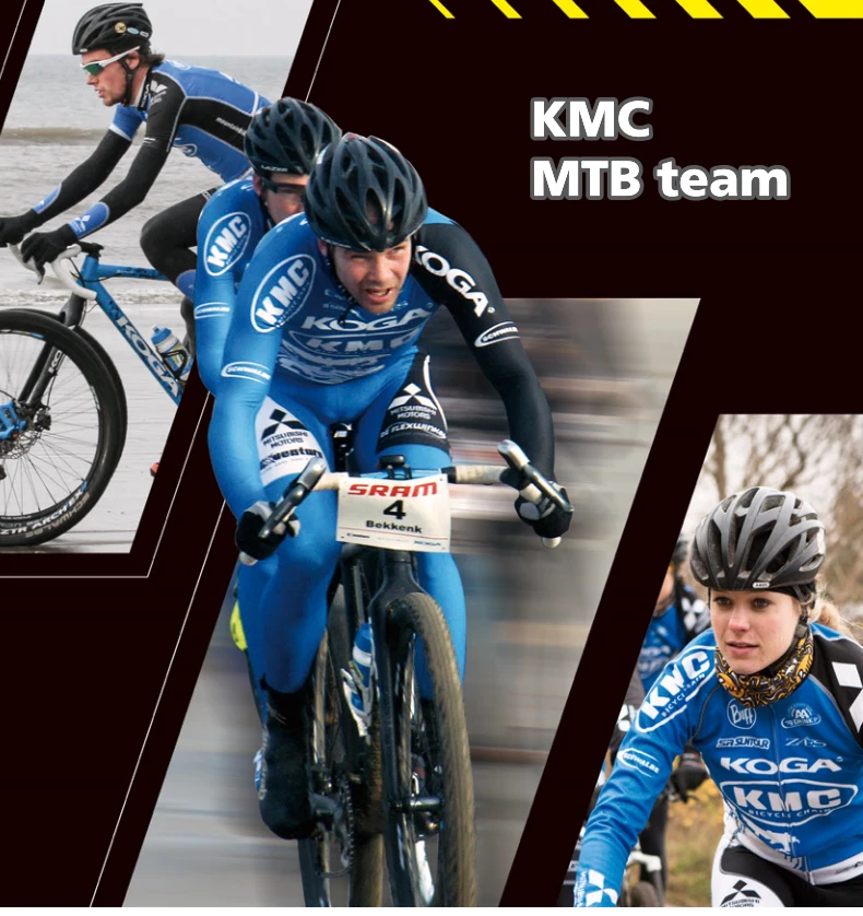 Велосипедная цепь KMC X8 X9 X10 X10SL X11 X11SL X12 7S 8S 9S 10S 11S 12S для MTB/шоссейного велосипеда Shimano/SRAM 8 9 10 11 скорость 116л/цепь