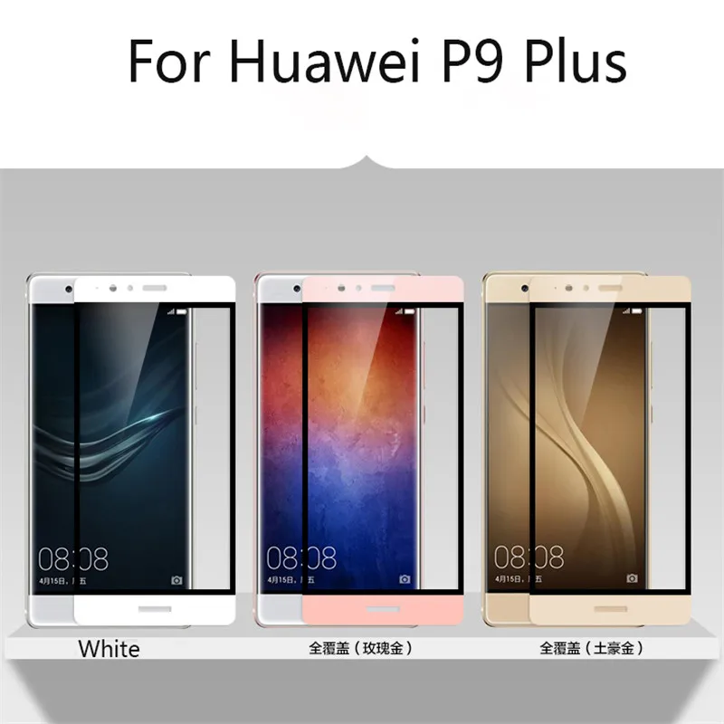 9H Full Cover Tempered Glass For Huawei P9 p10 plus lite Honor 8 Plite Screen Protector Film | Мобильные телефоны и