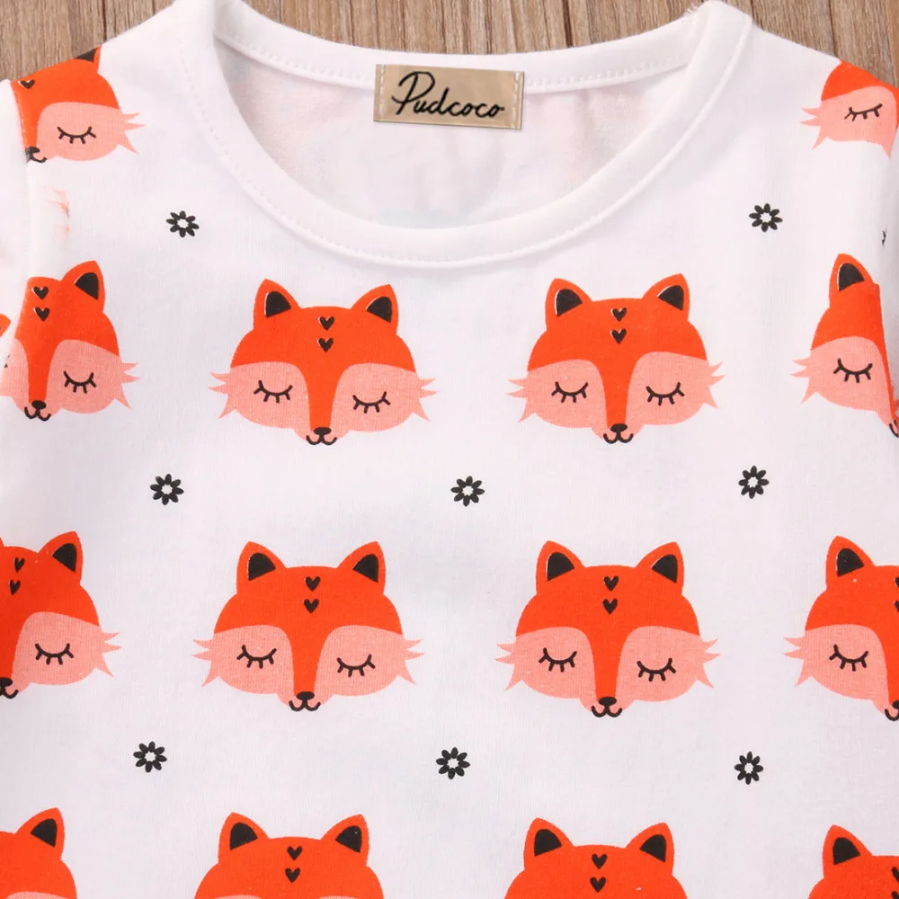 Комплект из 2 предметов модное платье для маленьких девочек пижама новорожденных