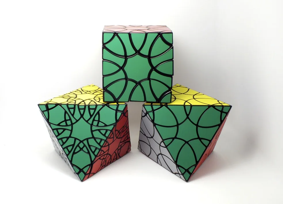 VerryPuzzle Clover Octahedron фрагментация магический куб скручиваемые Кубики-головоломка