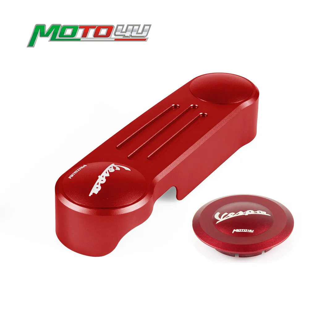 Алюминиевая крышка ступицы колеса скутера и передней вилки наклейка для Piaggio Vespa