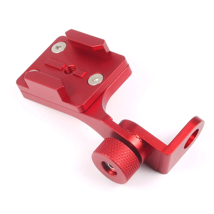 CNC алюминиевый переходник из сплава крепления аксессуары для GoPro Hero SJCAM Xiaoyi камеры База держатель для автомобиля мотоцикл зеркало заднего вида