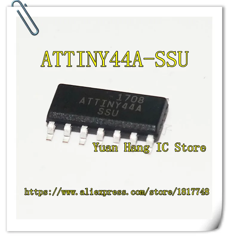 10PCS/LOT ATTINY44A-SSU ATTINY44A ATTINY44 SOP14 NEW | Электроника