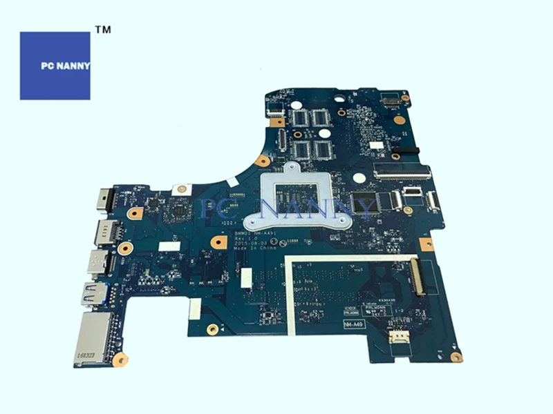 Материнская плата PCNANNY 5B20K61875 BMWD1 NM-A491 для Lenovo Ideapad 300-17ISK Core Celeron 3855U DDR3 ноутбука |
