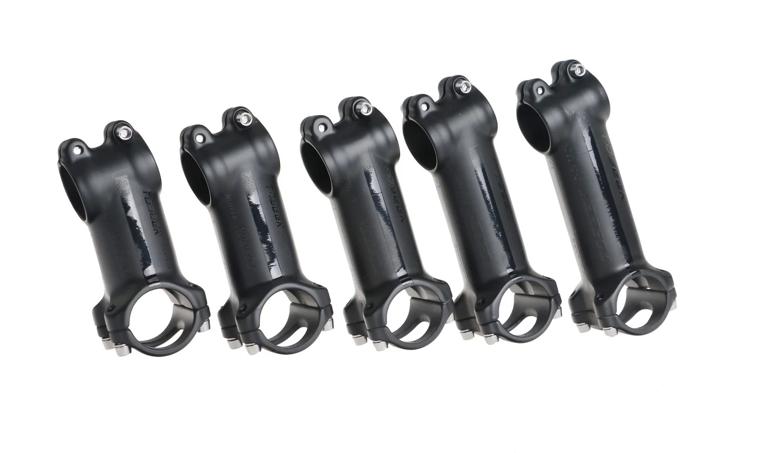 2017 Новый алюминиевый углерода велосипед стебли глянцевая черная метка для