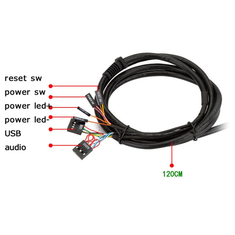 Настольный компьютер ПК корпус питания вкл/выкл кнопка сброса переключатель с