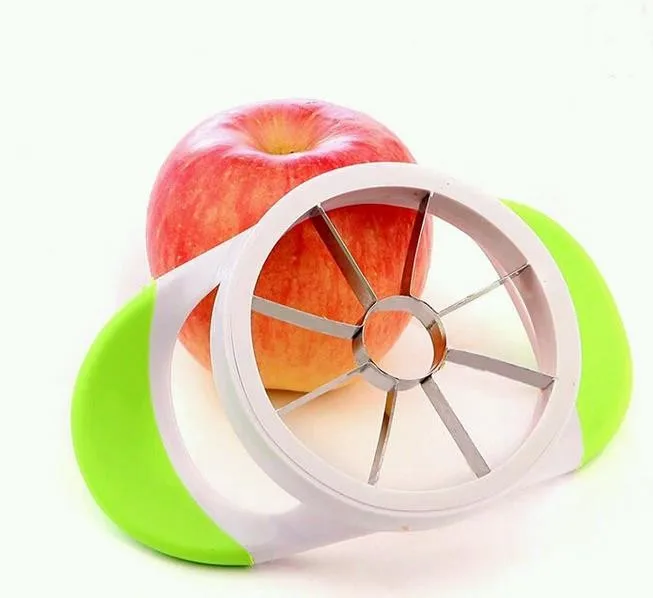 

Kitchen Stainless Steel Apple Pear Slicer Corer Fruit Wedge Cutter Divider Segmenter paring knives Dining Bar tool Peeler 3color