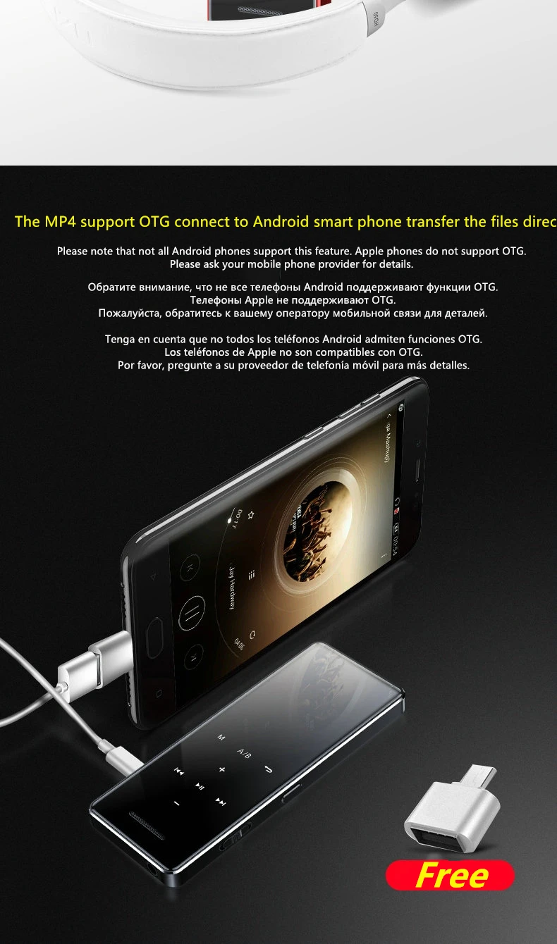 X5 Bluetooth MP3 MP4 музыкальный плеер hifi спортивный Walkman рекордер видео изображение вид динамик Дети обучения сенсорный экран walkma