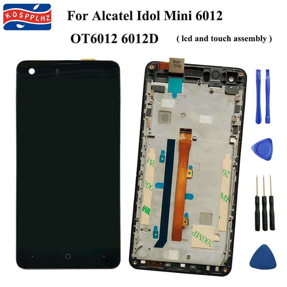 100% протестированный Новый ЖК дисплей для Alcatel One Touch Idol Mini 6012 OT6012 6012D + детали замены