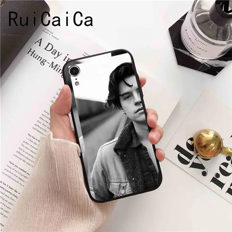 Чехол для телефона Ruicaica с американским ТВ ривердейлом серии Cole Sprouse Face Novelt чехол
