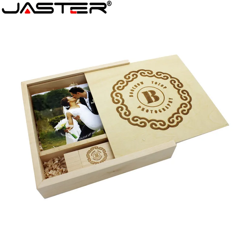 Флэш-накопитель JASTER в виде кленового дерева 64/16/32 ГБ usb + коробка | Компьютеры и